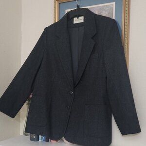 Wool Blazer Vintage JH Collectibles Size Large Formal Career Party Work Wedding